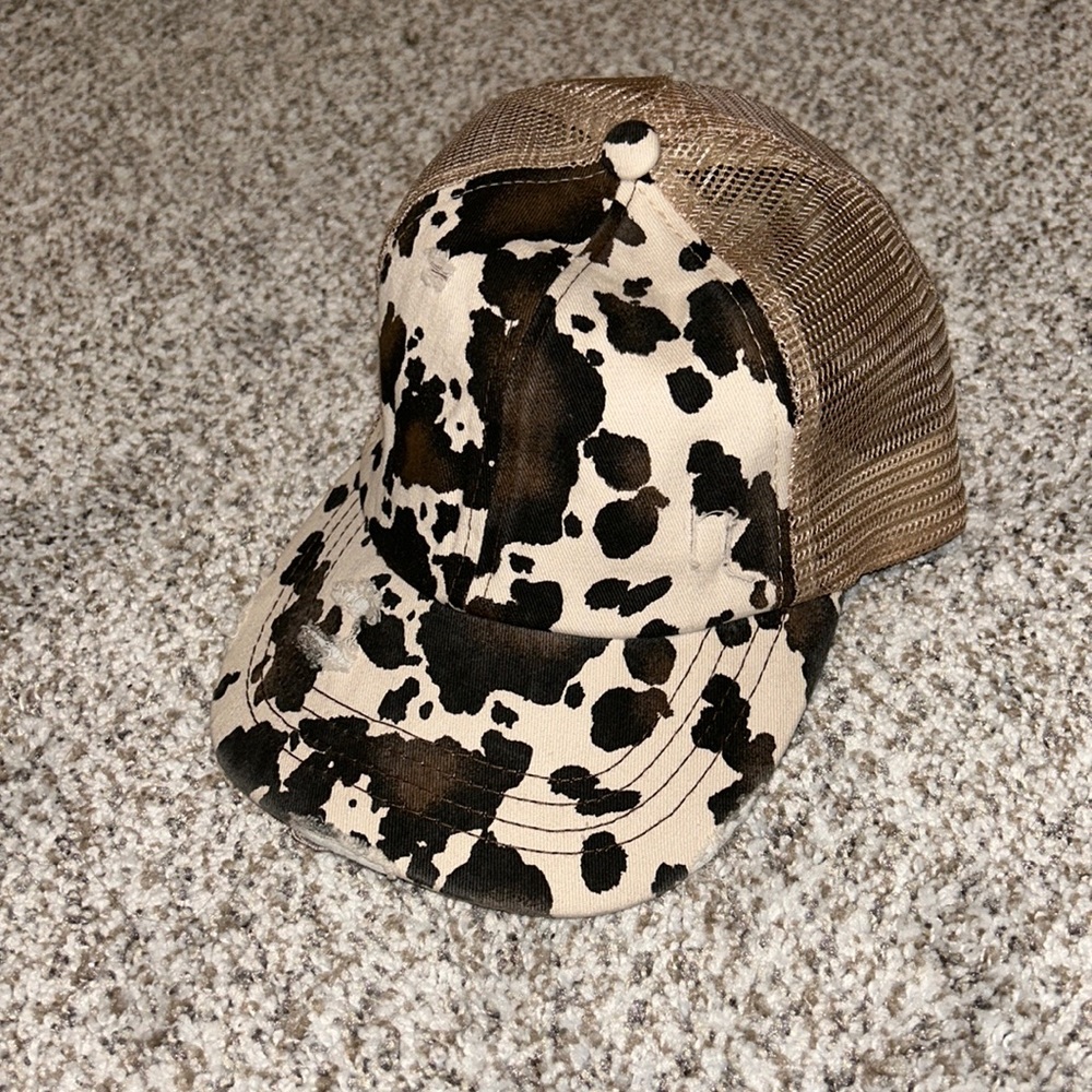 Adorable cow girl hat